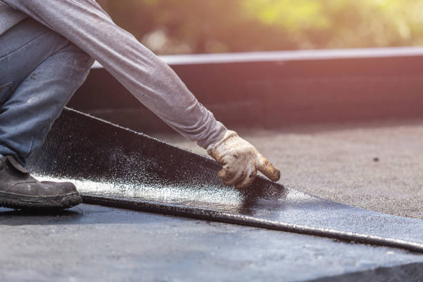 Professional Crawl Space Encapsulation technician working in Faison, NC